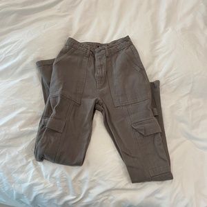 Nasty Gal Olive Cargo Pants